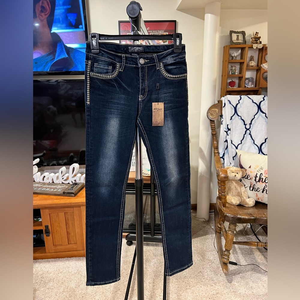 NWT Silver Sasha jeans girls size 14